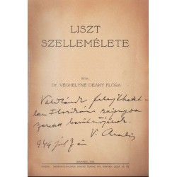 Liszt szellemélete (dedikált)