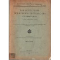 Les conditions de la propriété fonciére en Hongrie 1935