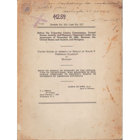 Tripartite Claims Commission (dedikált)