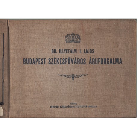 Budapest Székesfőváros áruforgalma