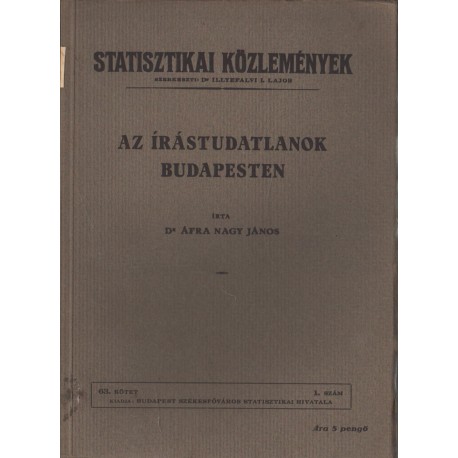 Az írástudatlanok Budapesten