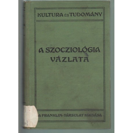 A szocziológia vázlata