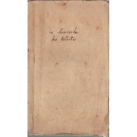 La mansarde des artistes