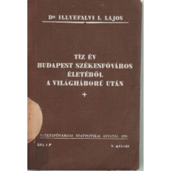 Tíz év Budapest Székesfőváros életéből a világháború után