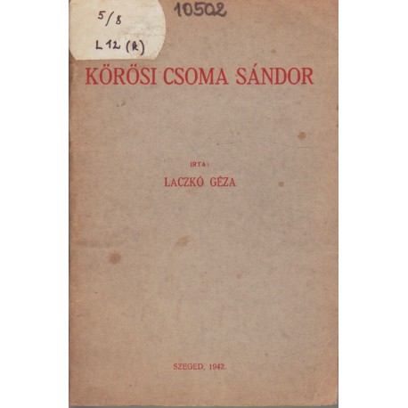 Körösi Csoma Sándor