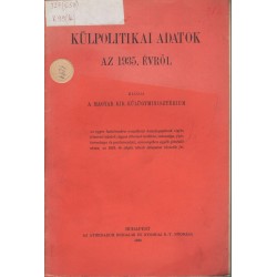 Külpolitikai adatok az 1935. évről