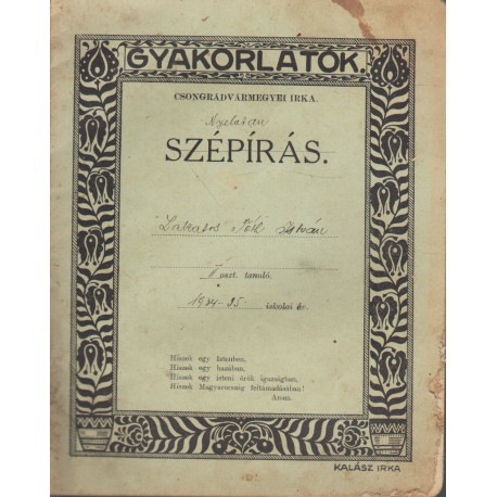 Irredenta (Csongrád Vármegyei) füzetek