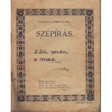 Irredenta (Csongrád Vármegyei) füzetek