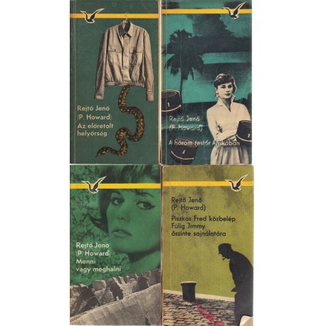 Rejtő Jenő könyvek (8 db)