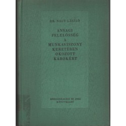 Anyagi felelősség a munkaviszony keretében okozott károkért