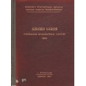 Szeged város fontosabb statisztikai adatai 1956.