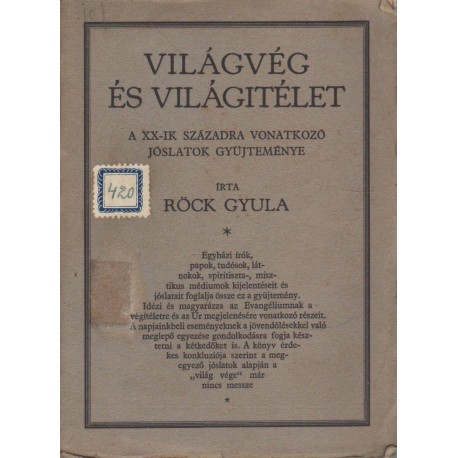 Világvég és világitélet
