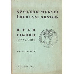 Szolnok megyei éremtani adatok