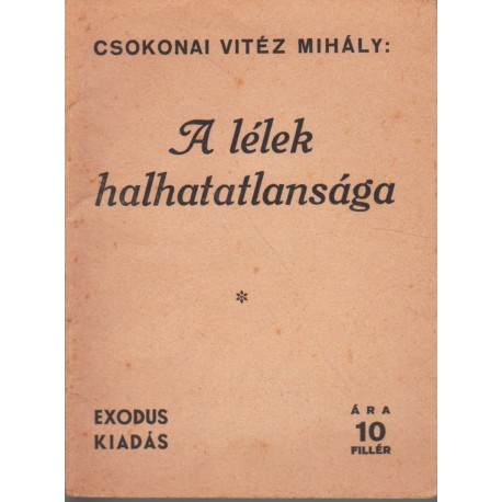 A lélek halhatatlansága