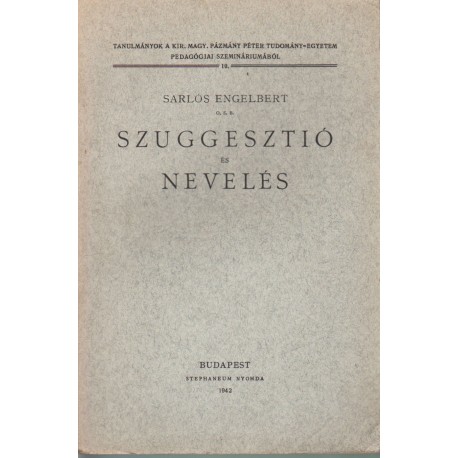 Szuggesztió és nevelés