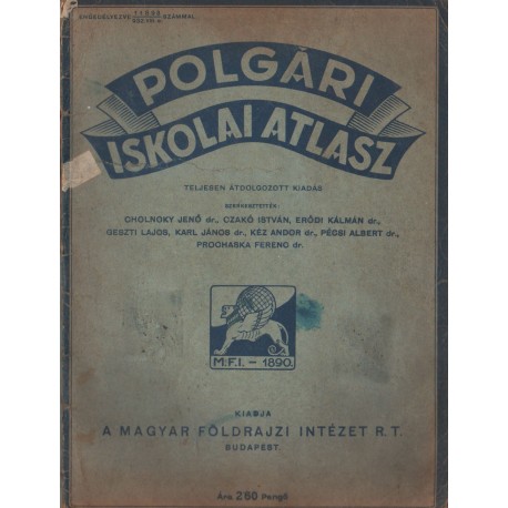 Polgári iskolai atlasz