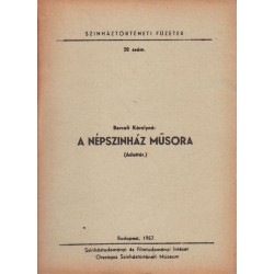 A Népszinház műsora