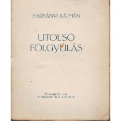 Utolsó fölgyúlás