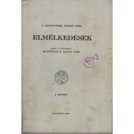 Elmélkedési könyv I-III. kötet