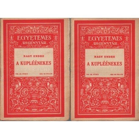 A kupléénekes I-II. kötet (teljes)