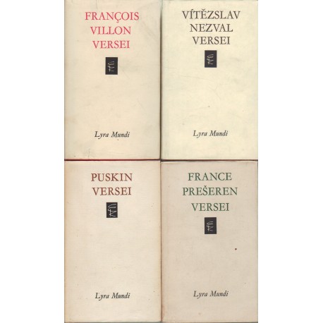 Lyra Mundi verses kötetek (4 db)