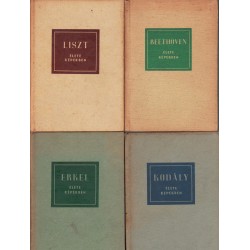 Zenei könyvek (4 db)