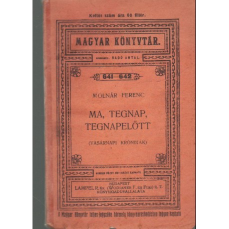 Ma, tegnap, tegnapelőtt