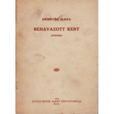 Behavazott kert