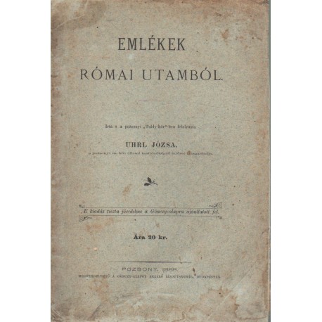 Emlékek római utamból