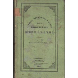 A pesti növendék papság magyar iskolájának munkálatai XI. évfolyam