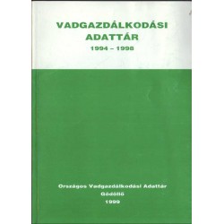 Vadgazdálkodási adattár 1994-1998