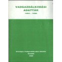 Vadgazdálkodási adattár 1994-1998