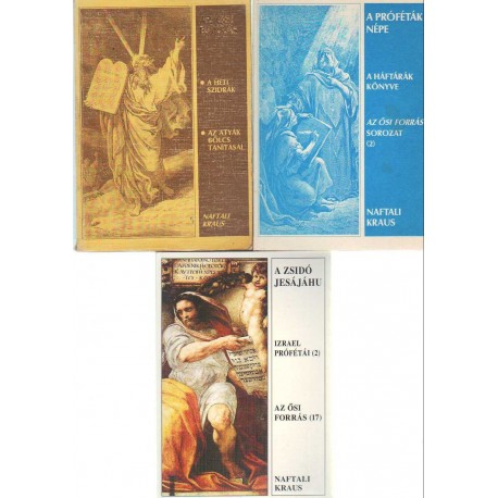 Naftali Kraus könyvek (7 db)