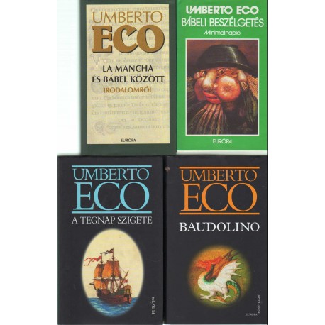 Umberto Eco művei (4db)