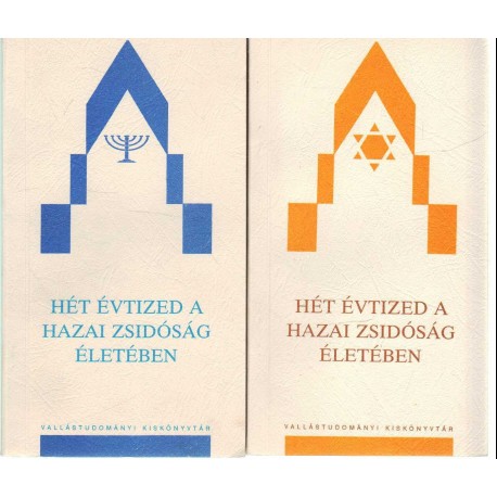 Hét évtized a hazai zsidóság életében 1-2.kötet