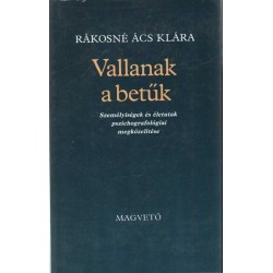 Vallanak a betűk