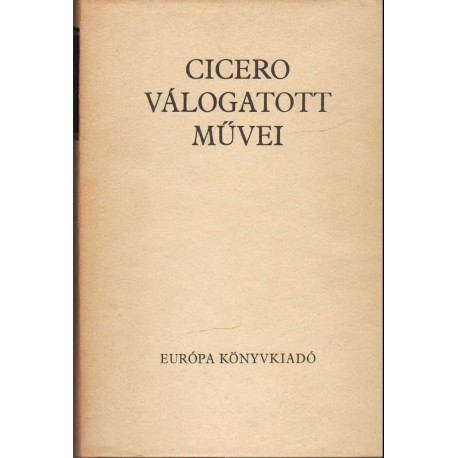 Cicero válogatott művei
