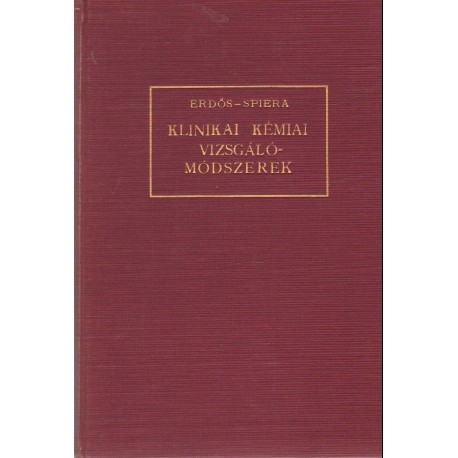 Klinikai kémiai vizsgálómódszerek