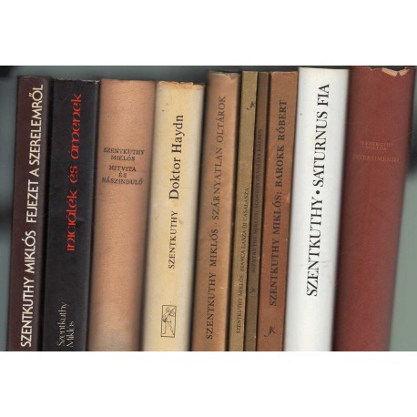 Szentkuthy Miklós művei (10 db)
