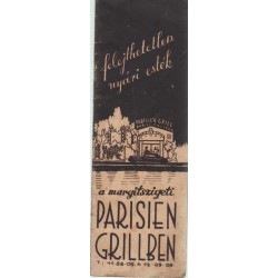 Grill-sétahajó - Felejthetetlen nyári esték a margitszigeti Parisien Grillben