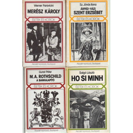 Életek és korok sorozat (Történelmi életrajzok) (7 db)