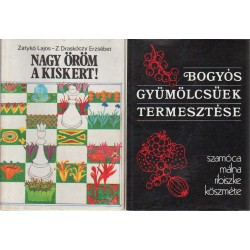 Borászati és gyümölcstermesztési könyvek (6 db)