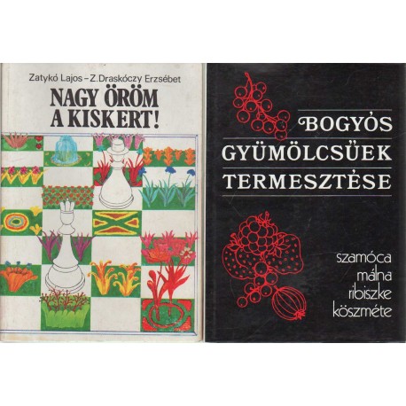 Borászati és gyümölcstermesztési könyvek (6 db)