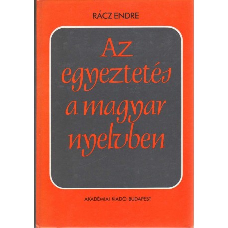Az egyeztetés a magyar nyelvben