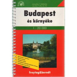 Budapest és környéke (1:20 000)