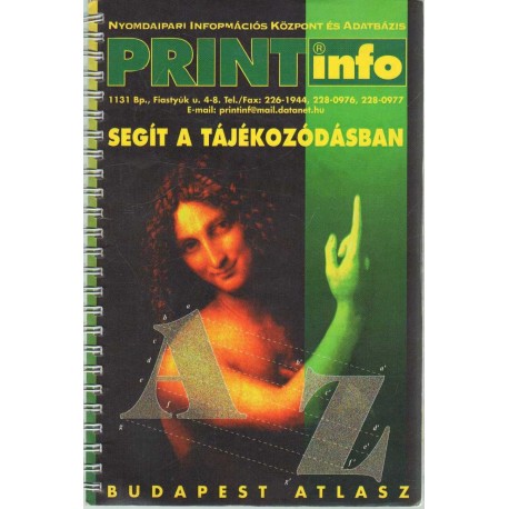 Budapest városatlasz (1:20 000)