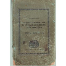 Természettudományi műszaki rövidítések, jelek, jelölések