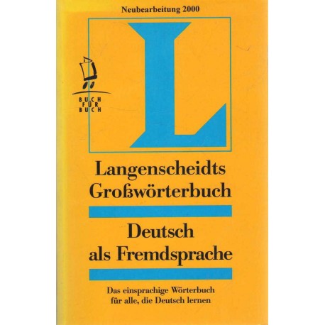 Langenscheidts Großwörterbuch