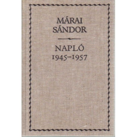 Napló 1945-1957