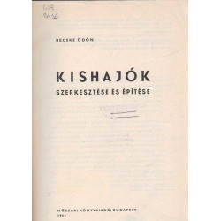 Kishajók szerkesztése és építése